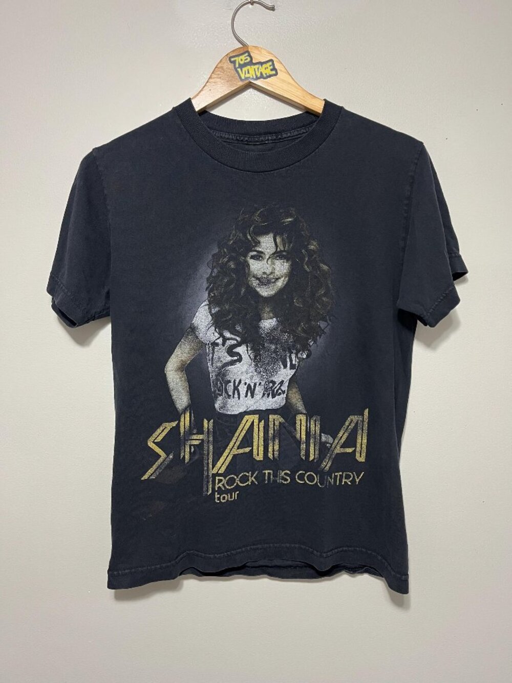 Vintage Shania Twain Rock this Country Tour Tshirt
